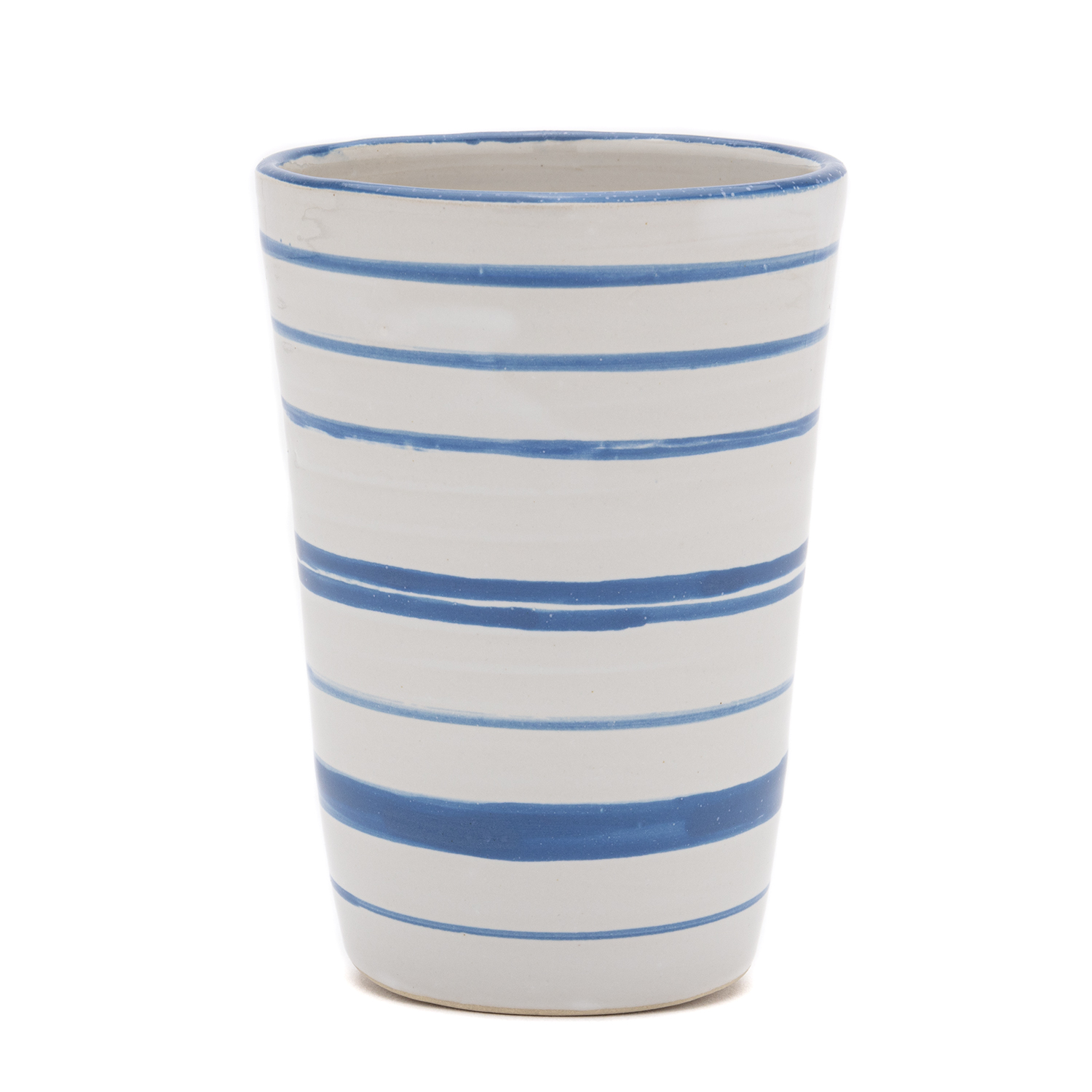 Blumenvase aus Keramik (400 ml), maritim