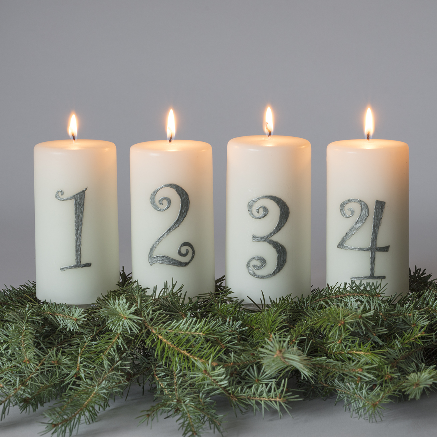 Adventskerzen-Set (4-teilig)