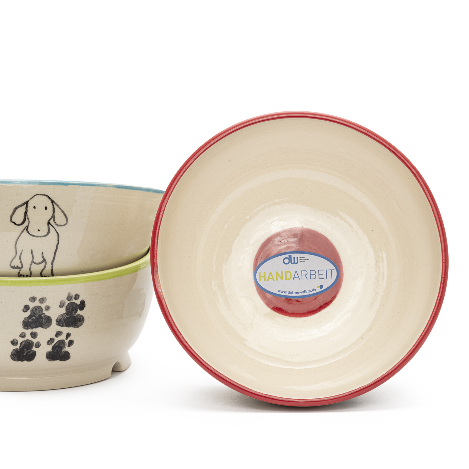 Hundefutternapf aus Keramik (600 ml)