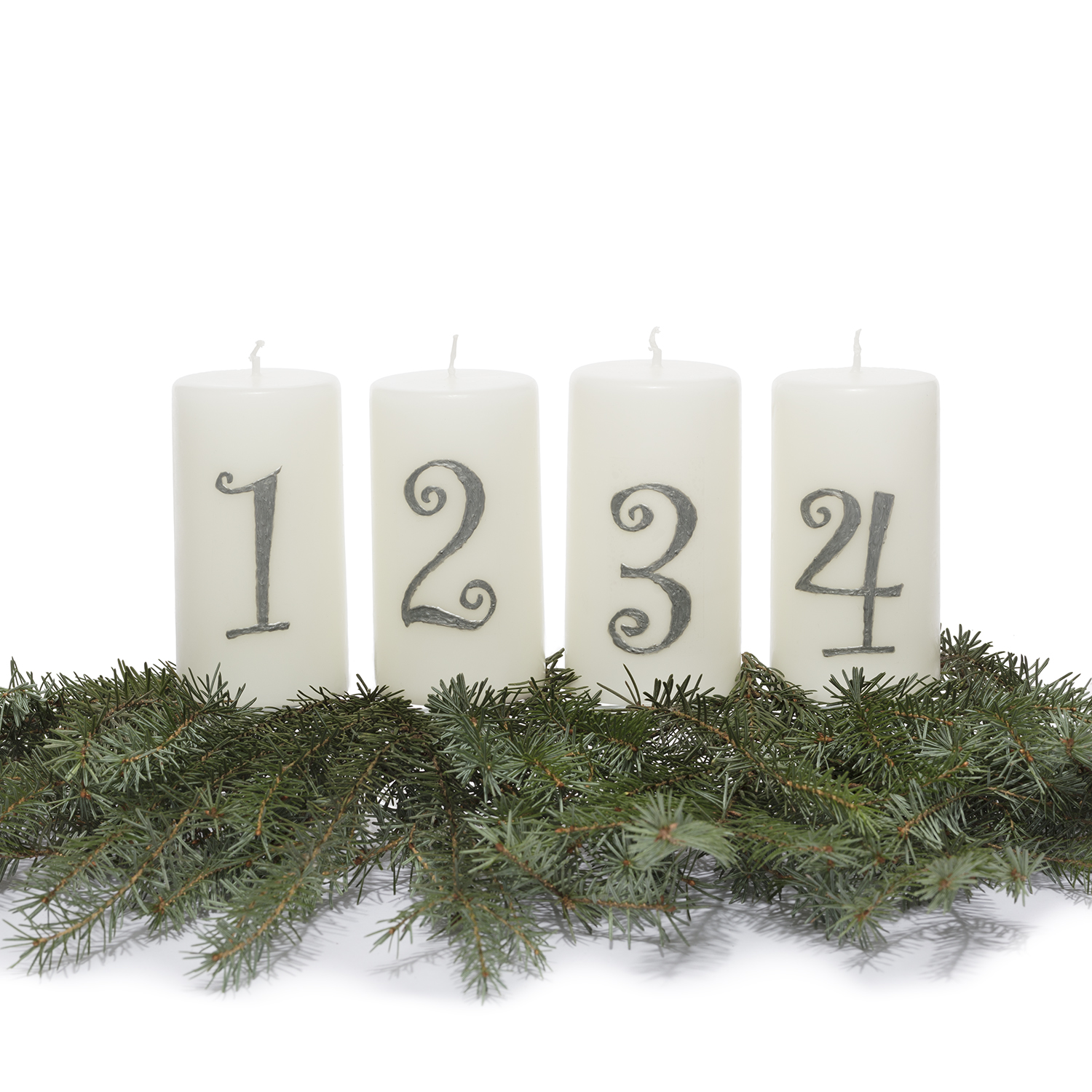 Adventskerzen-Set (4-teilig)