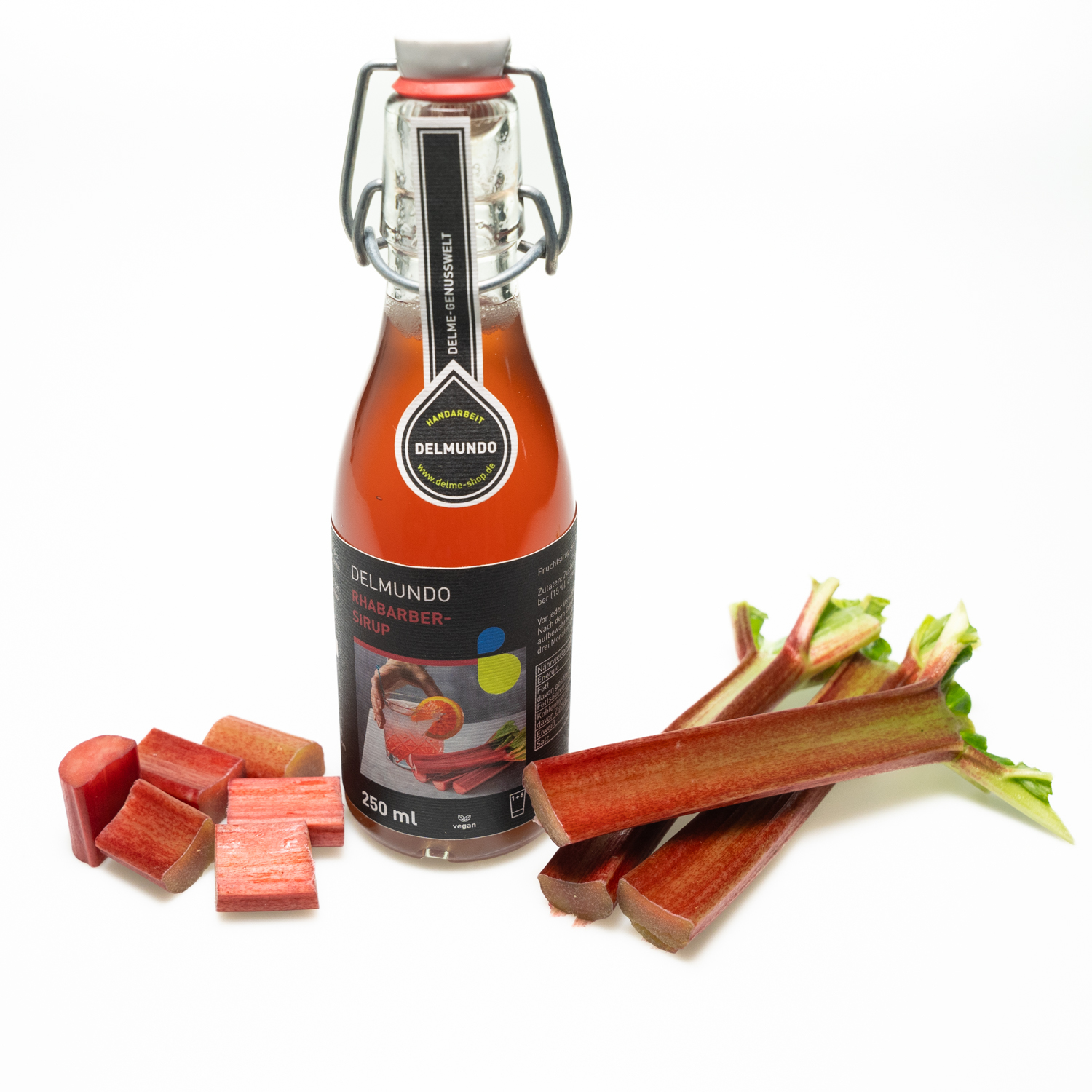 Rhabarber-Sirup (250 ml)