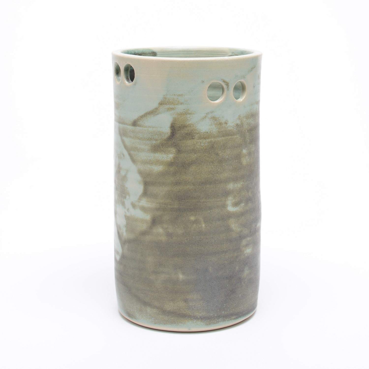 Zylindervase "Bambus" aus Keramik